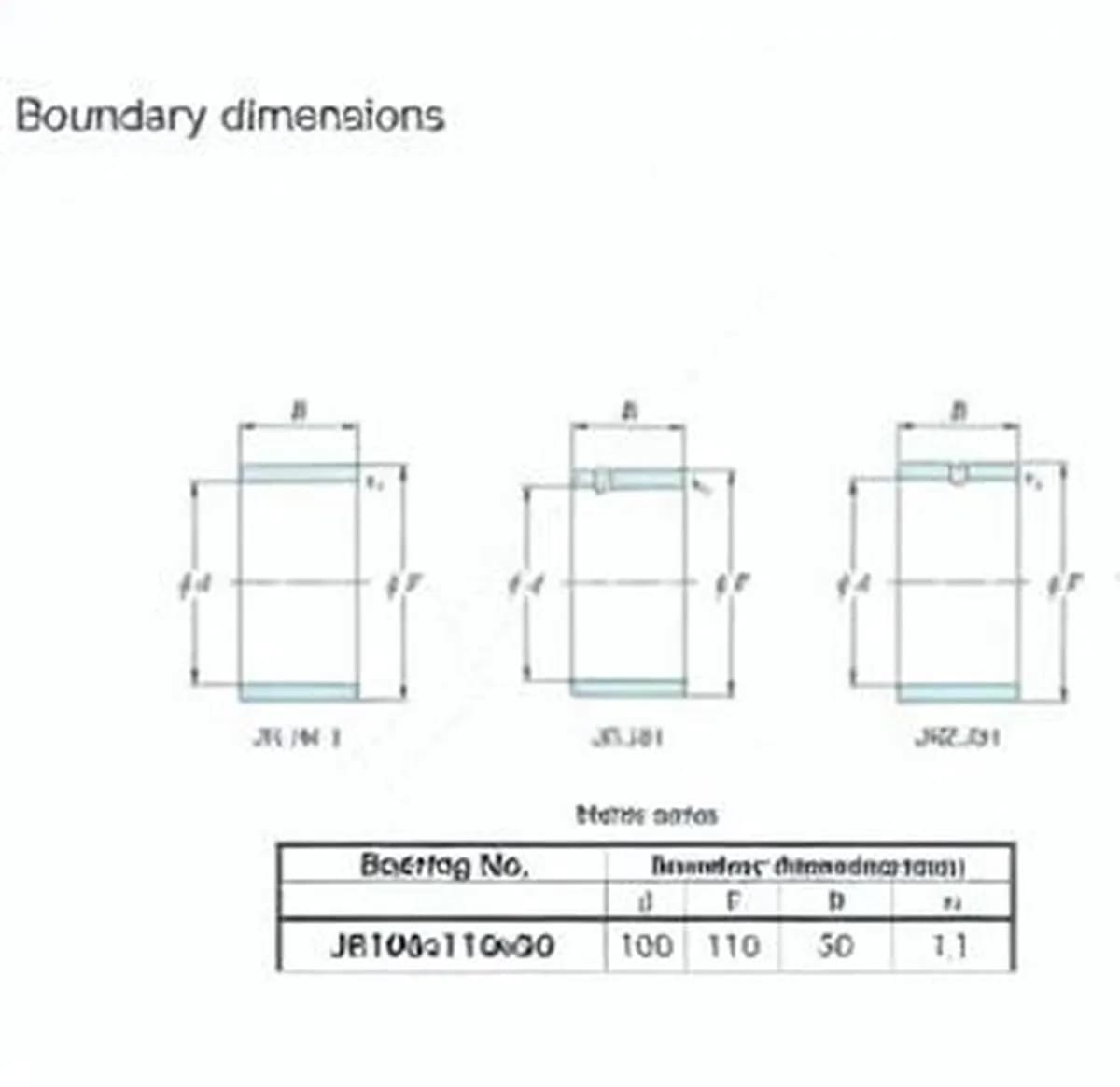 JTEKT JR100X110X30-JTEKT - Image 1