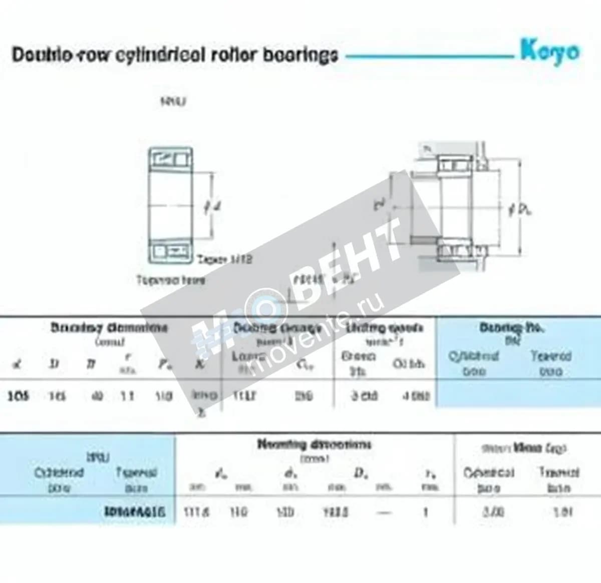 JTEKT NNU4921K-JTEKT - Image 1