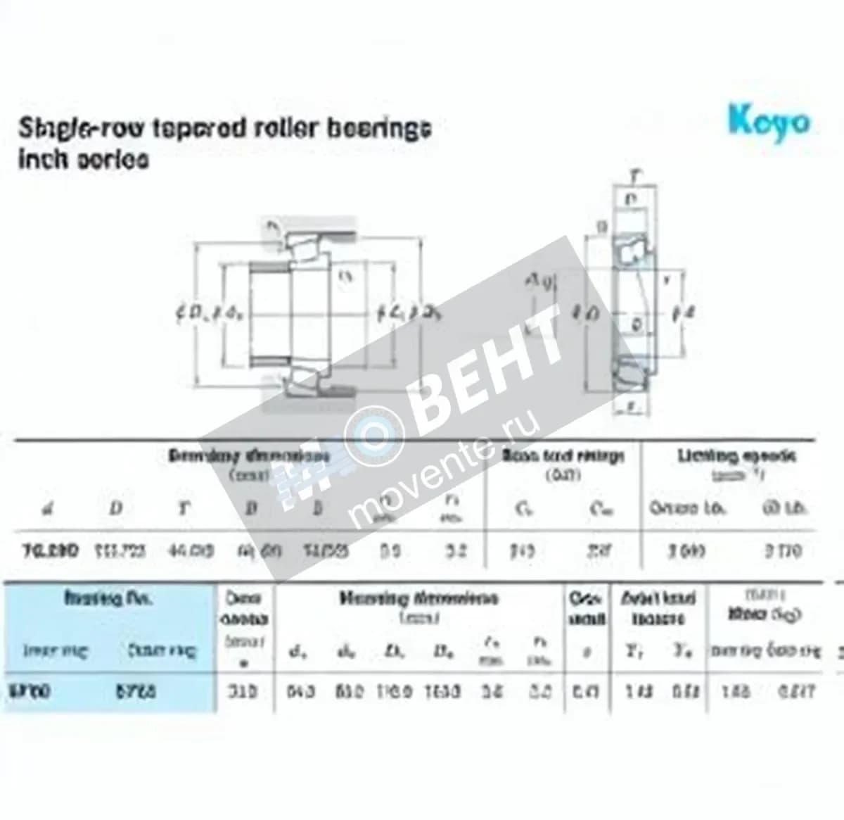 JTEKT 5760-5735-JTEKT - Image 1