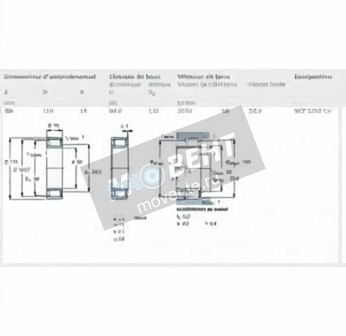 SKF NCF2916CV-SKF - Image 1