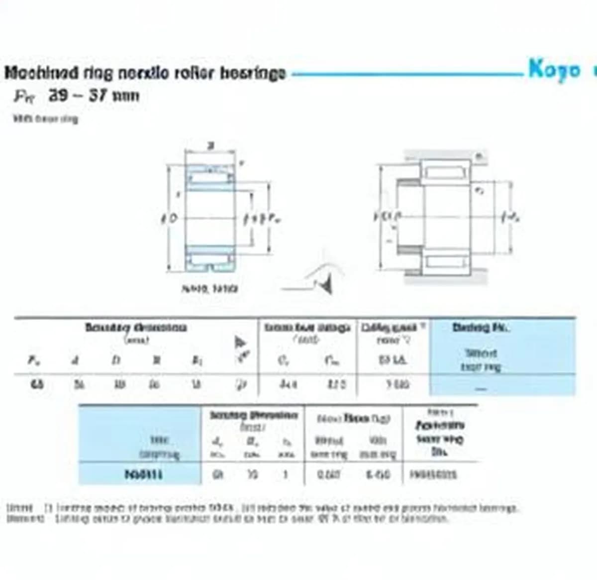 JTEKT NA4911-JTEKT - Image 1