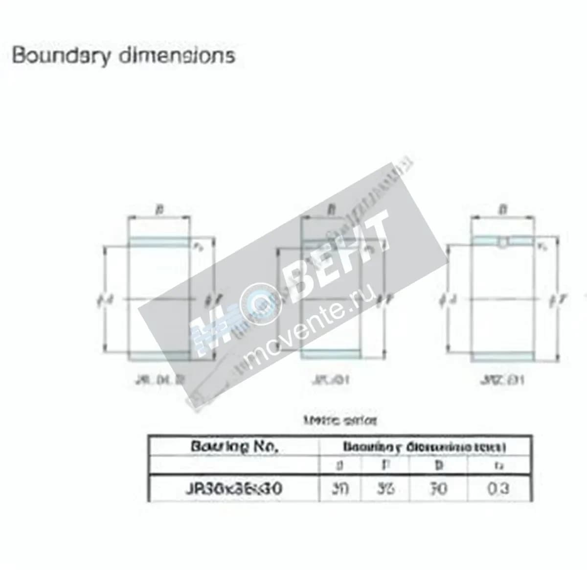 JTEKT JR30X35X30-JTEKT - Image 1