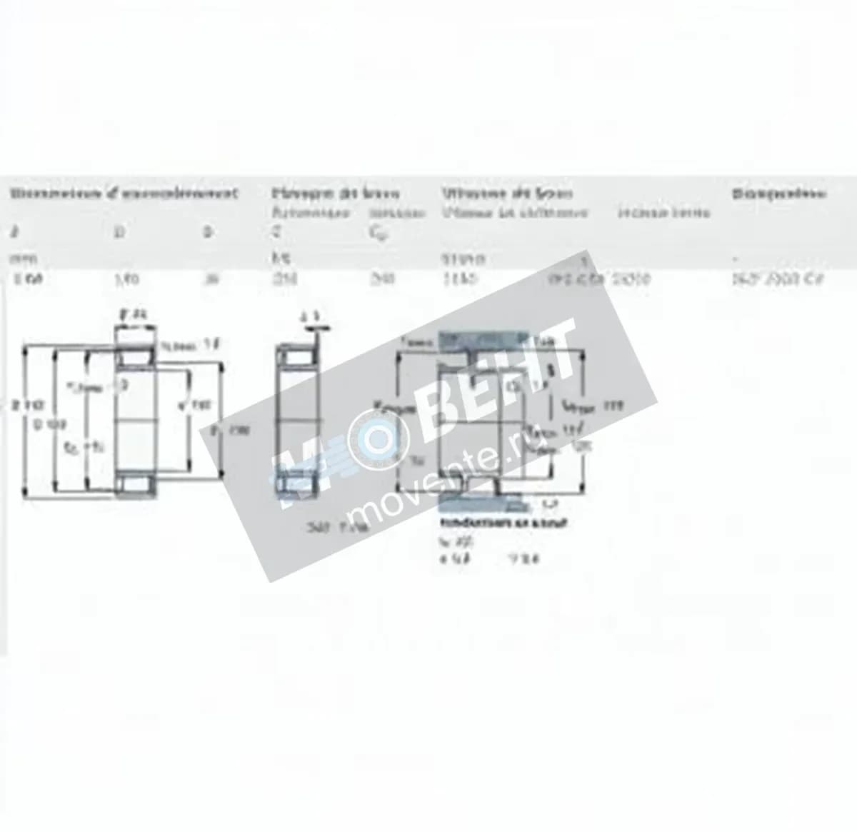 SKF NCF2928CV-SKF - Image 1