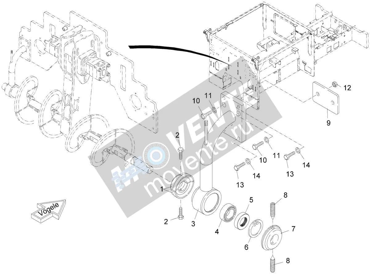 4611402221 подшипник Vögele - Image 1