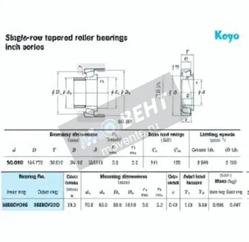 JTEKT HM807046-HM807010-JTEKT - Image 1