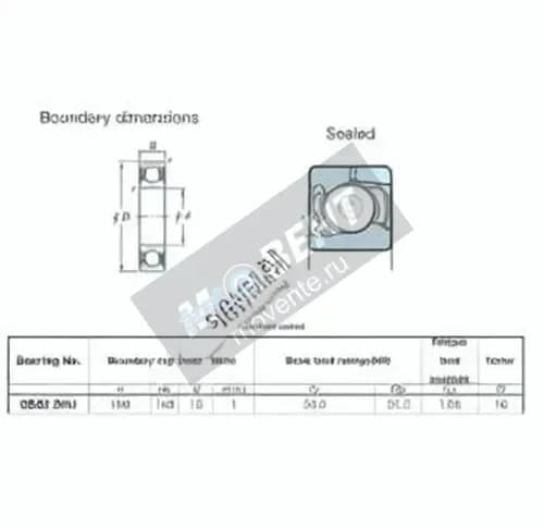 JTEKT 6820-2RU-JTEKT - Image 1