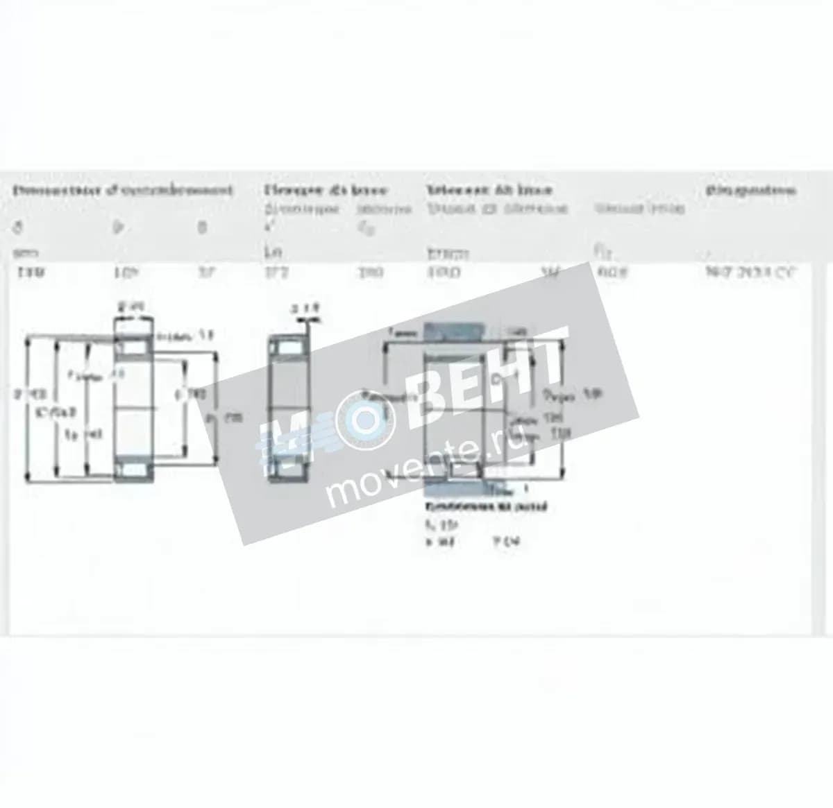SKF NCF2924CV-SKF - Image 1