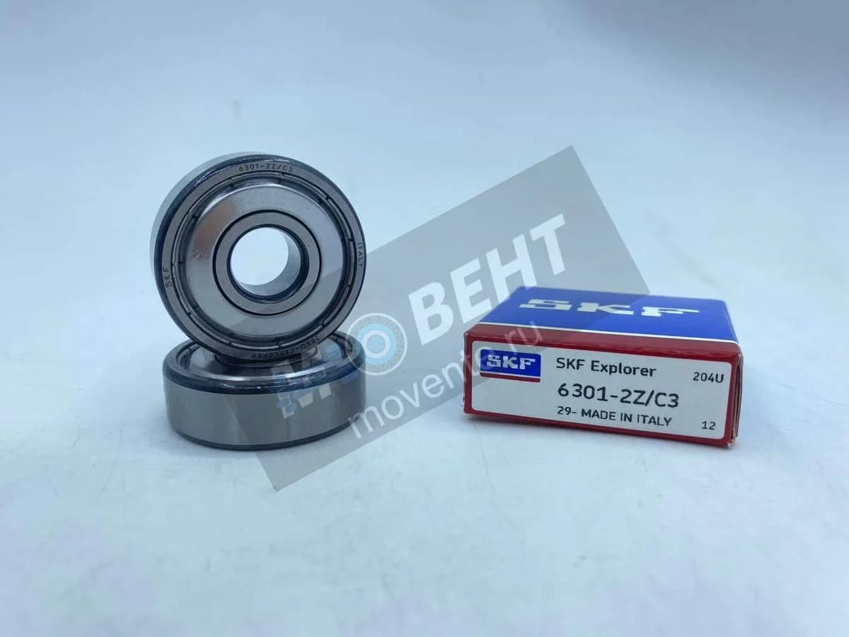 Подшипник SKF 6301 2Z/C3 - Image 1