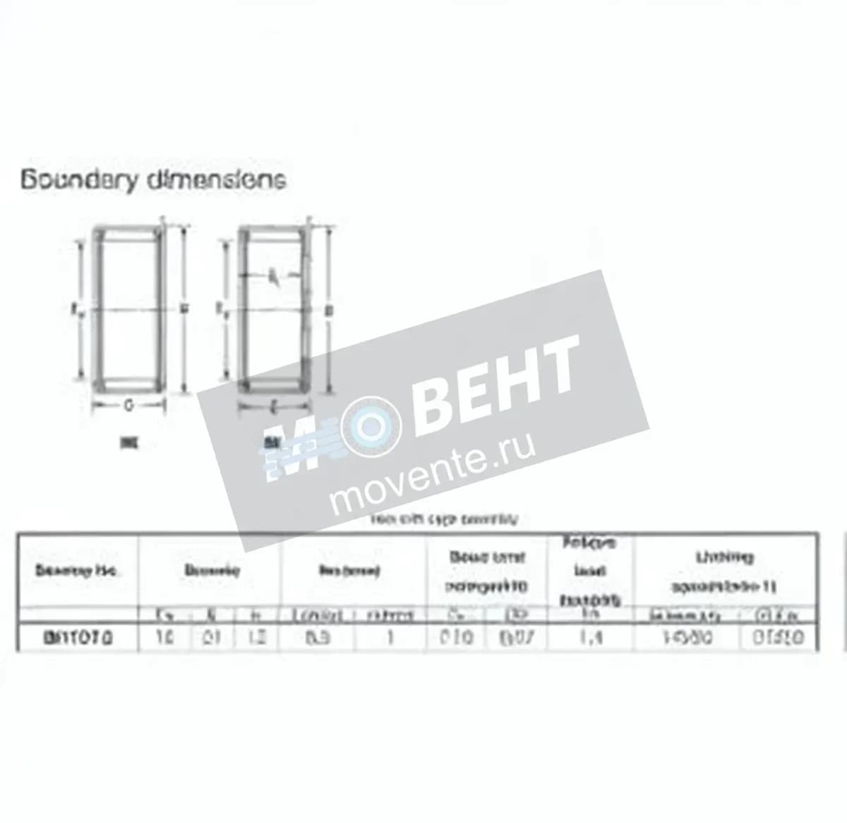 JTEKT BK1512-JTEKT - Image 1