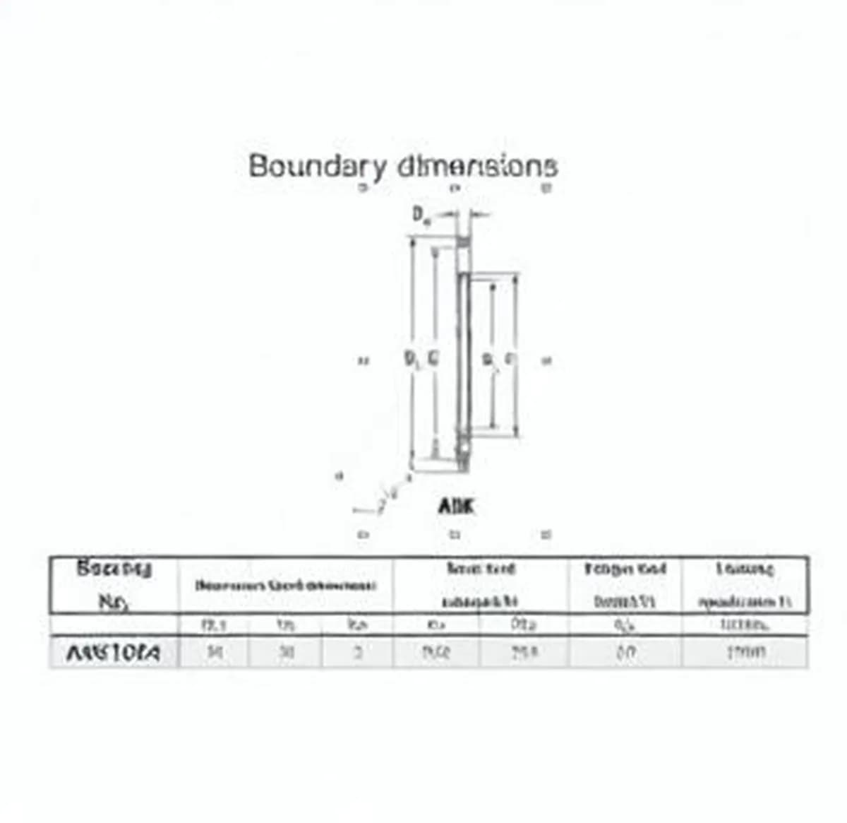 JTEKT AXK1024-JTEKT - Image 1