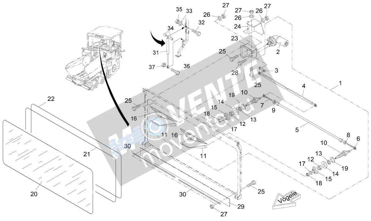4624550036 подшипник Vögele - Image 1