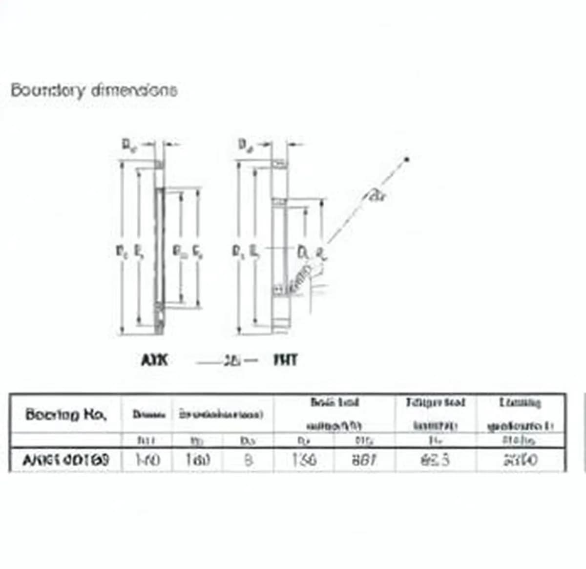 JTEKT AXK140180-JTEKT - Image 1