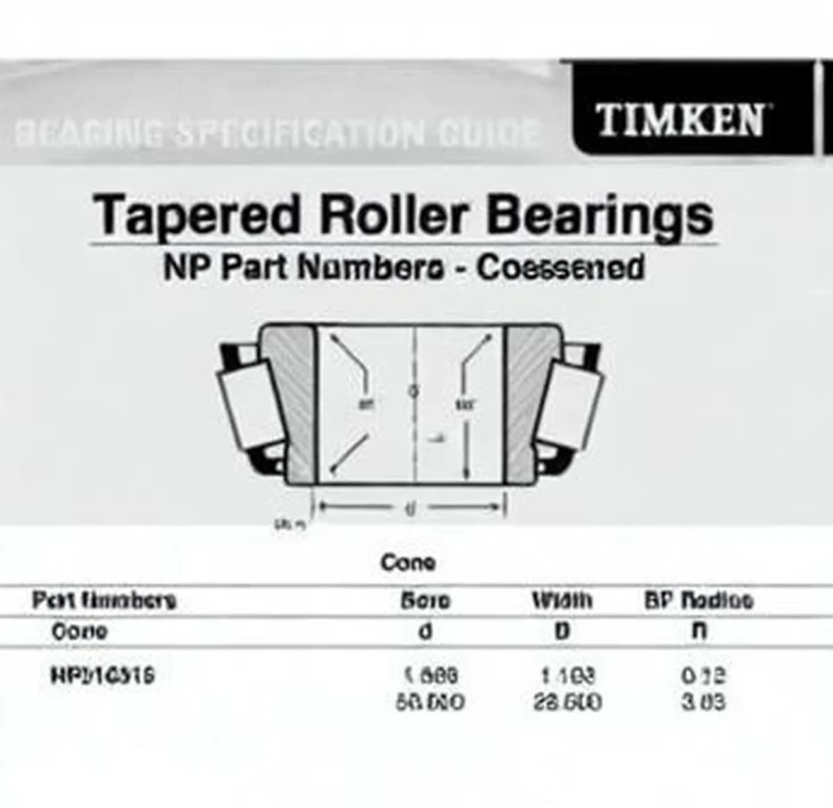 TIMKEN NP516315-TIMKEN - Image 1