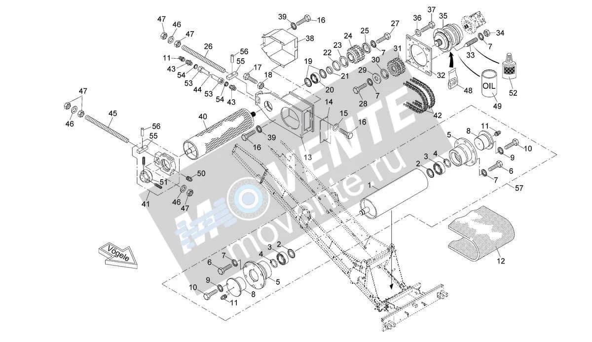 9670090205 подшипник Vögele - Image 1