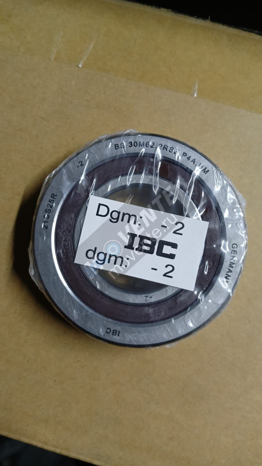 Подшипник IBC BS30M62 2RSZ P4A UM - Image 1