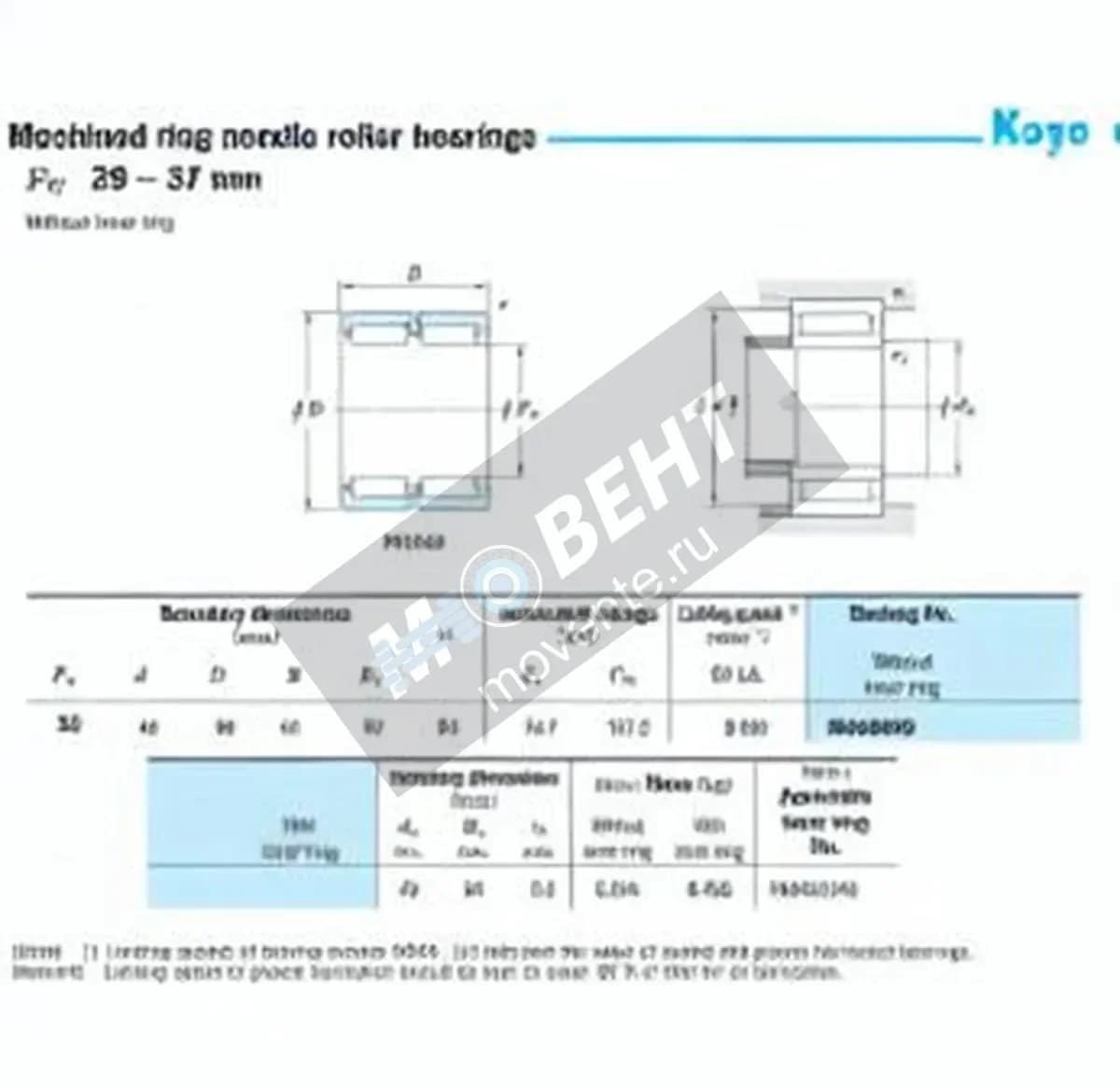 JTEKT RNA6909-JTEKT - Image 1