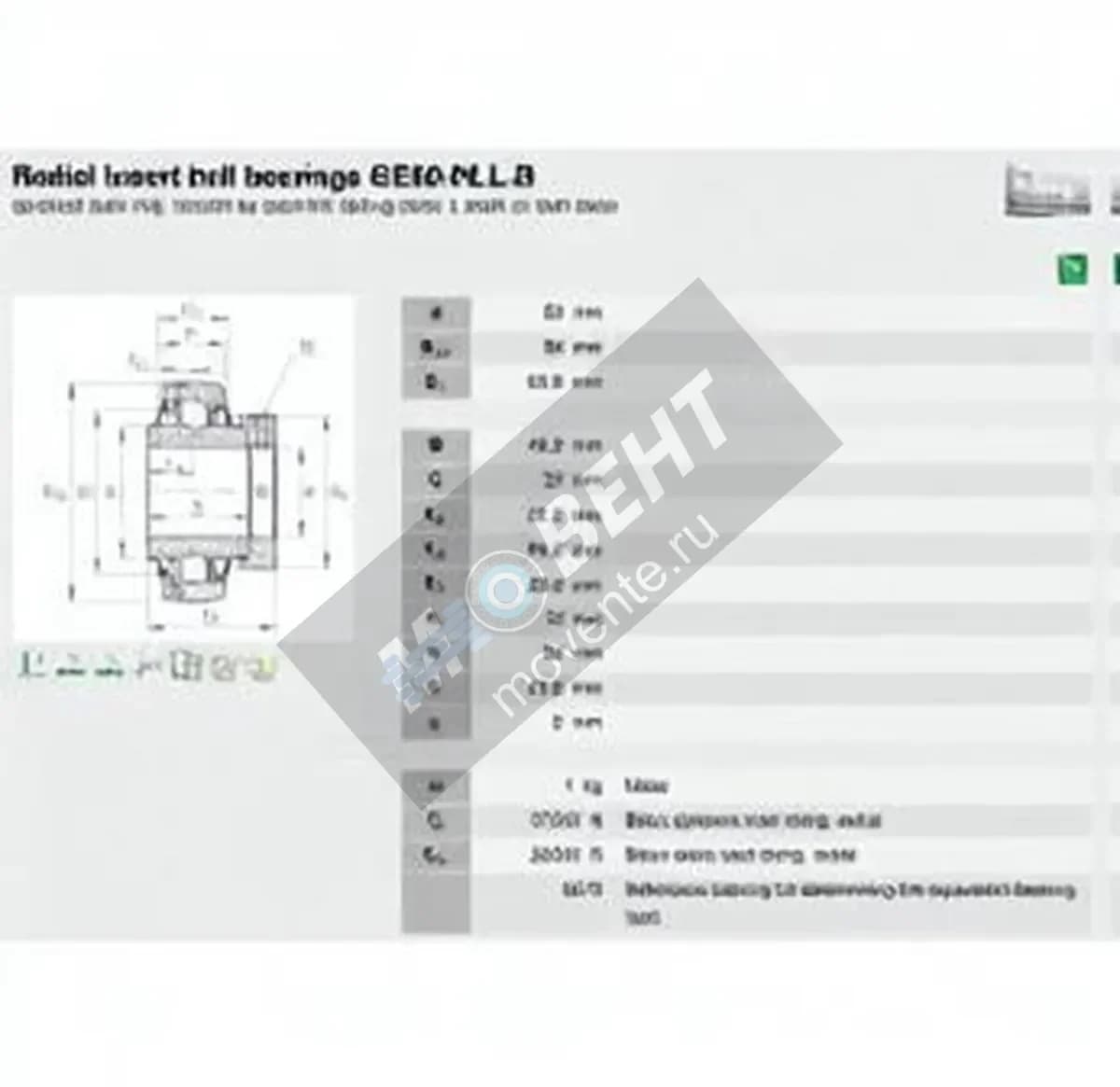 INA GE50-KLL-B-INA - Image 1