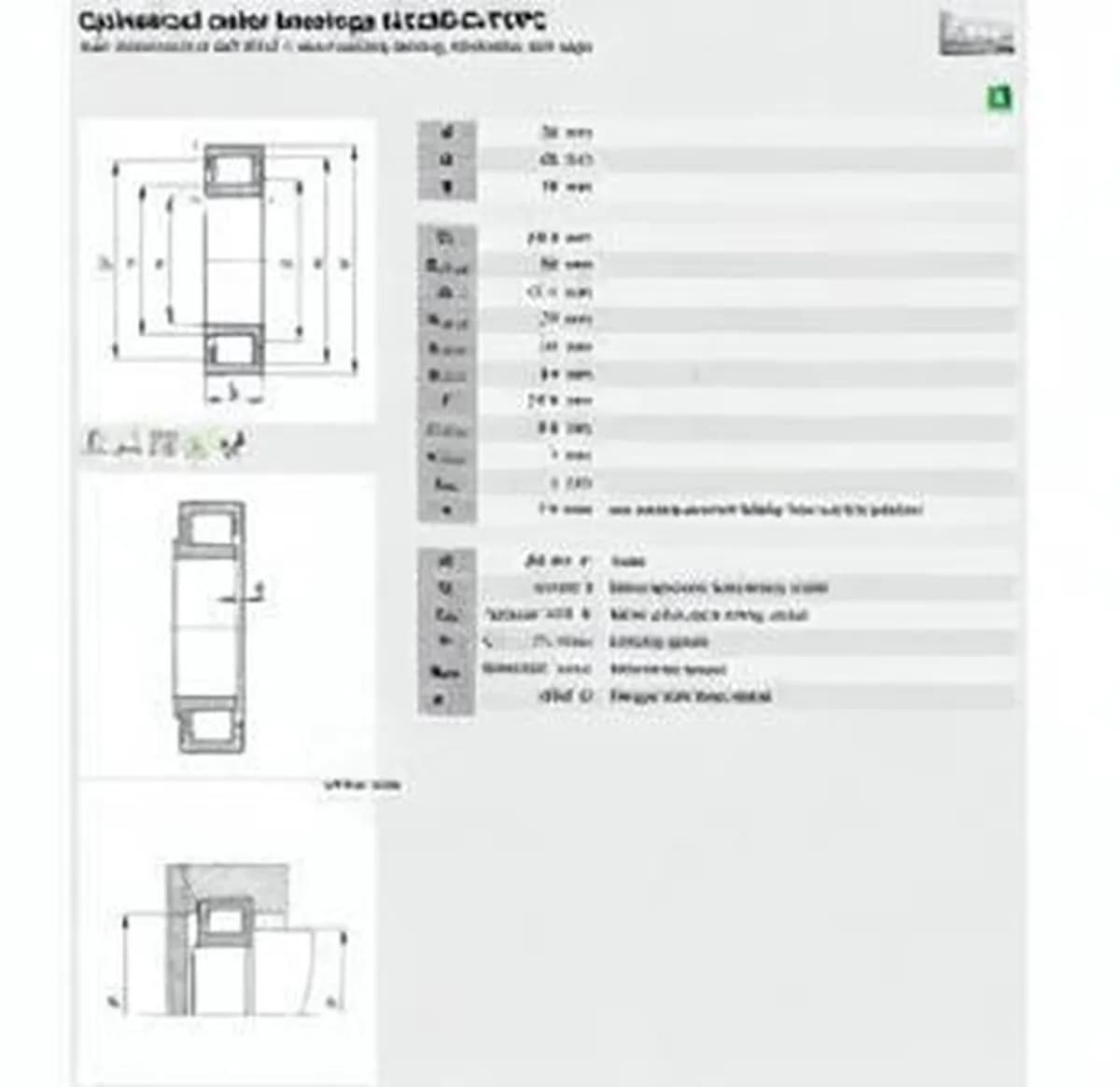 FAG NJ206-E-XL-TVP2-C3-FAG - Image 1