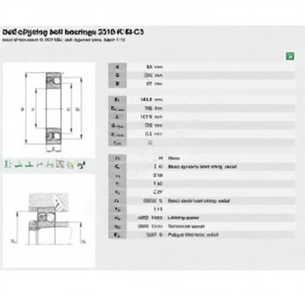 FAG 2320-K-M-C3-FAG - Image 1