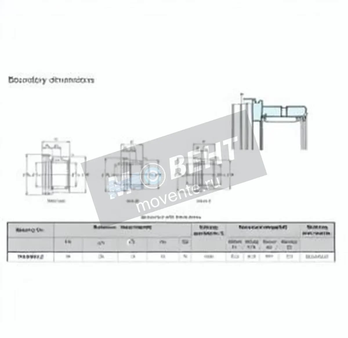 JTEKT NAXR50.Z-JTEKT - Image 1
