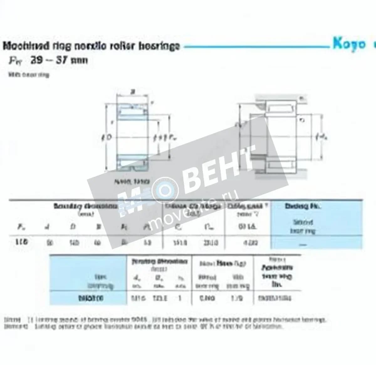 JTEKT NA5919-JTEKT - Image 1