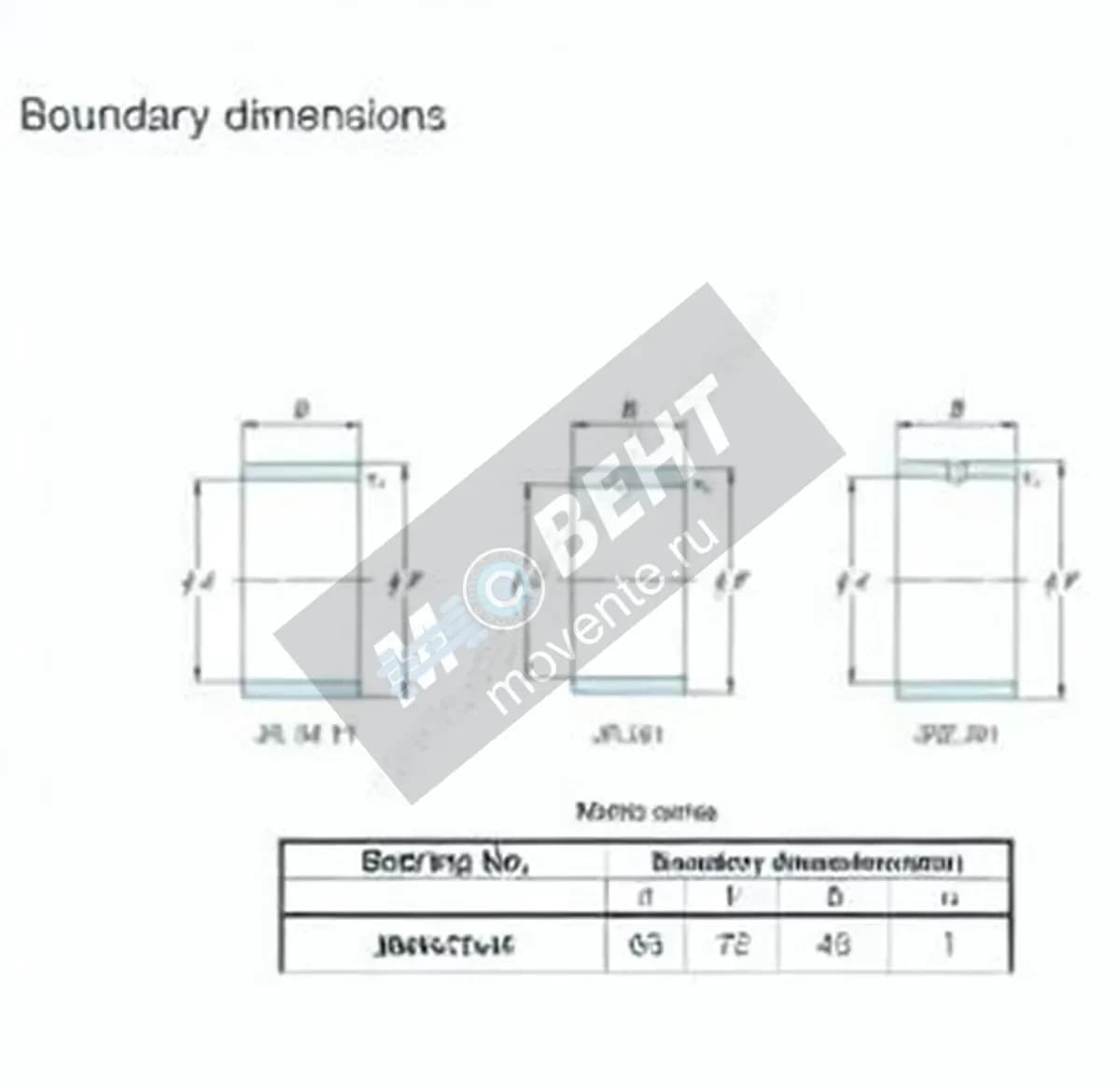 JTEKT JR65X72X45-JTEKT - Image 1