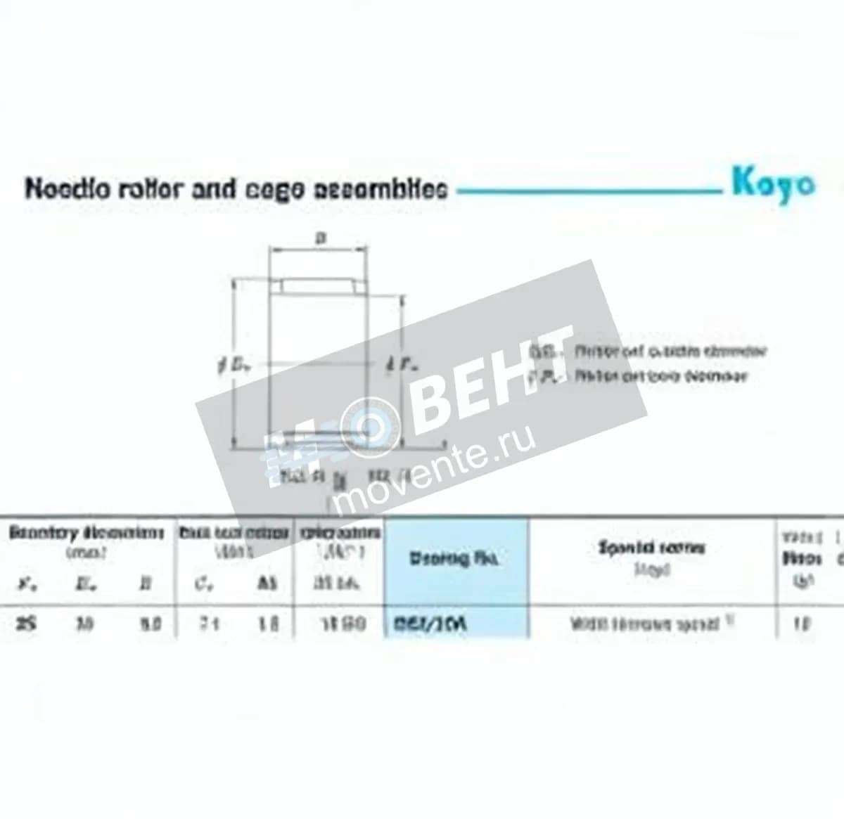JTEKT R25-10A-JTEKT - Image 1
