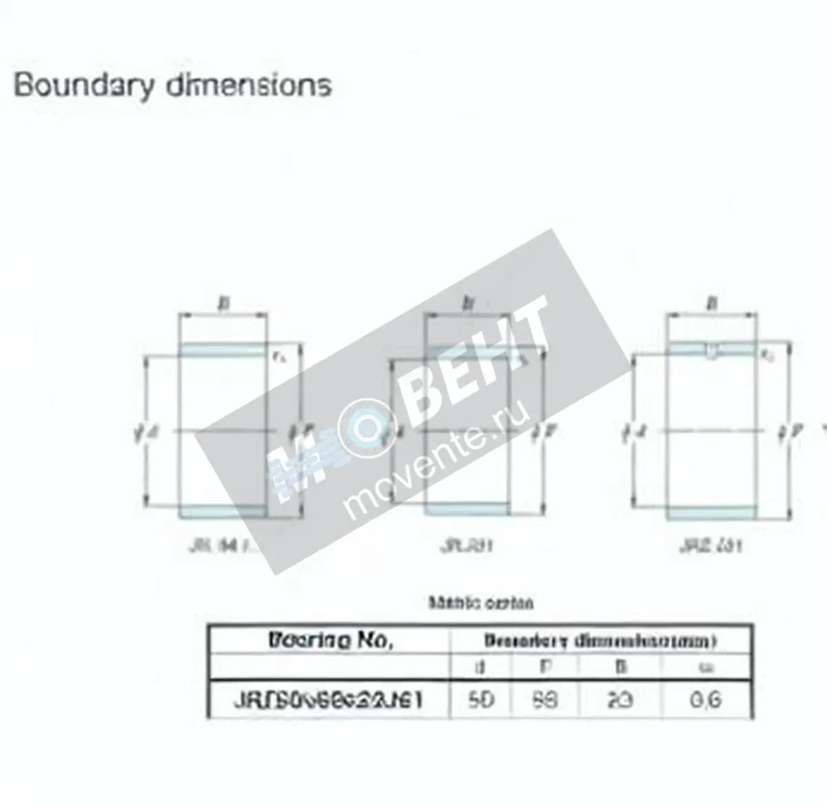 JTEKT JRZ50X58X23JS1-JTEKT - Image 1