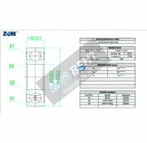 ZEN 6304-CE-SI3N4-PTFE-ZEN - Image 1
