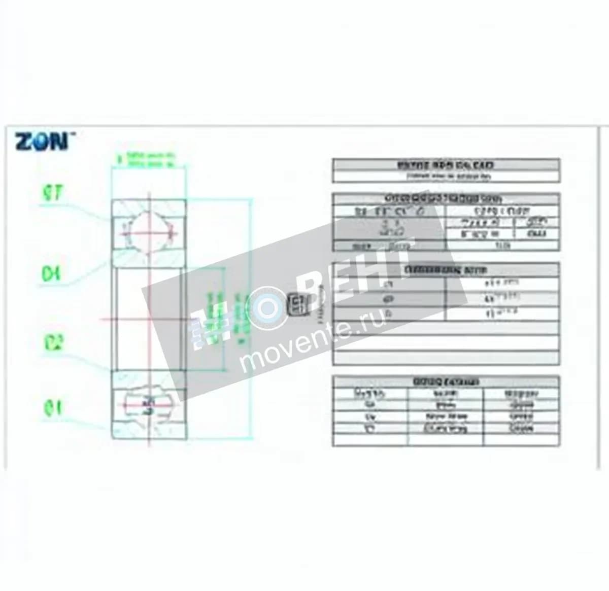 ZEN 6303-CE-SI3N4-PTFE-ZEN - Image 1