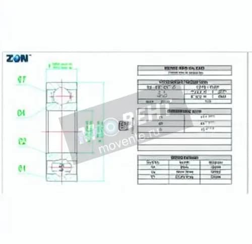 ZEN 6303-CE-SI3N4-PTFE-ZEN - Image 1