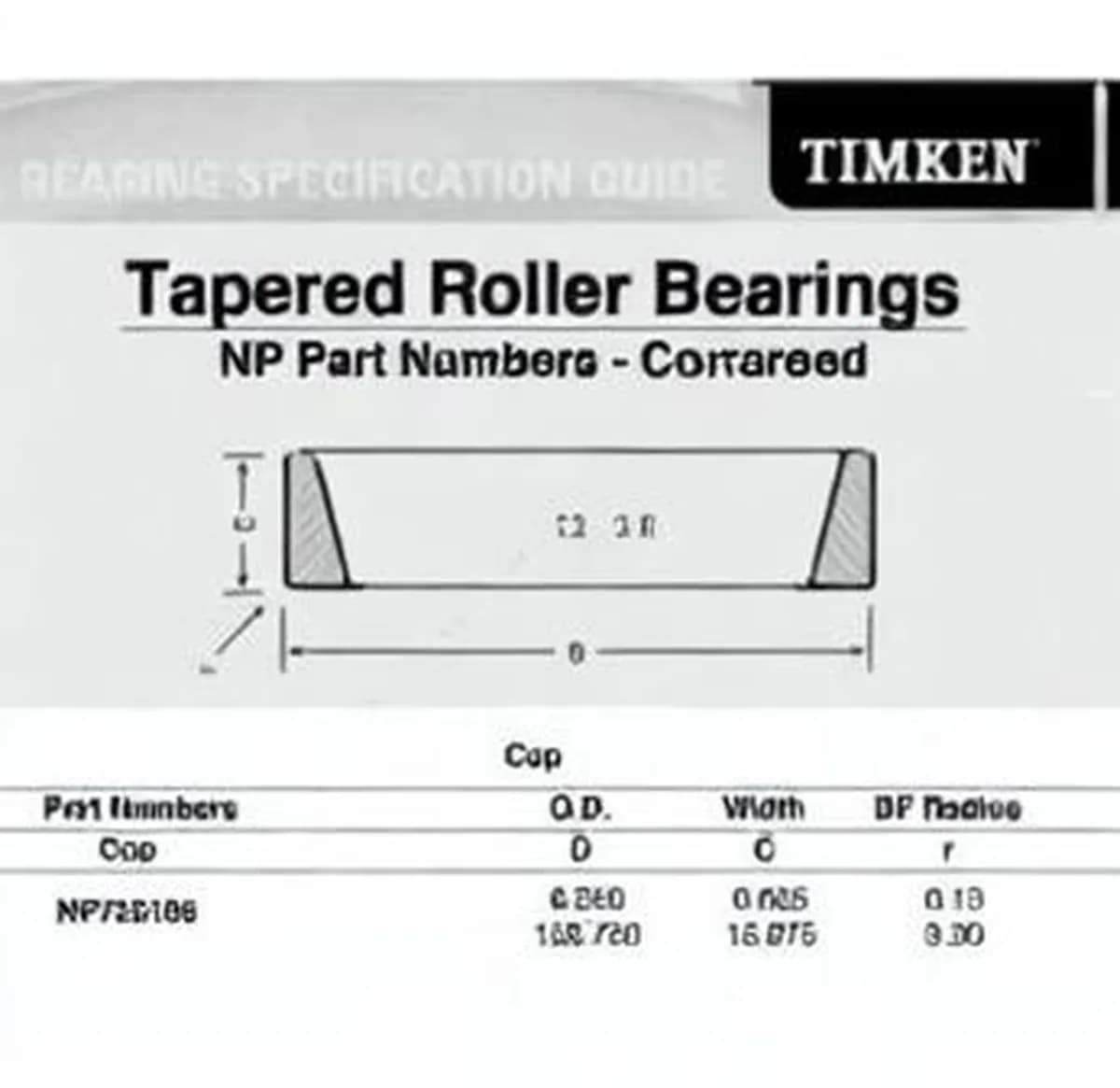 TIMKEN NP735186-TIMKEN - Image 1