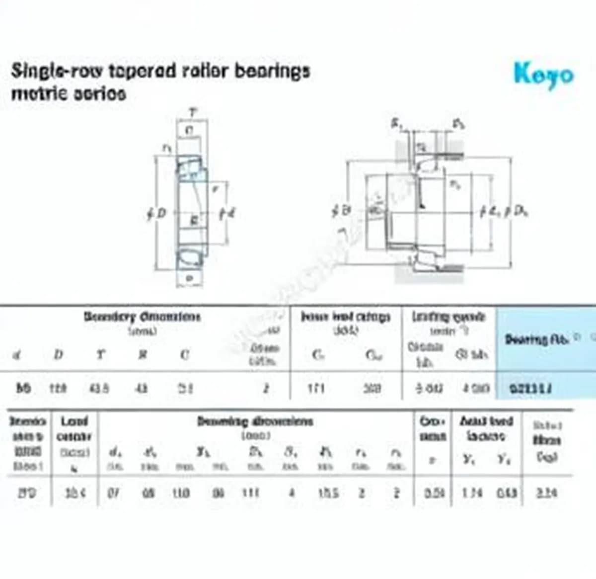 JTEKT 32311-J-JTEKT - Image 1