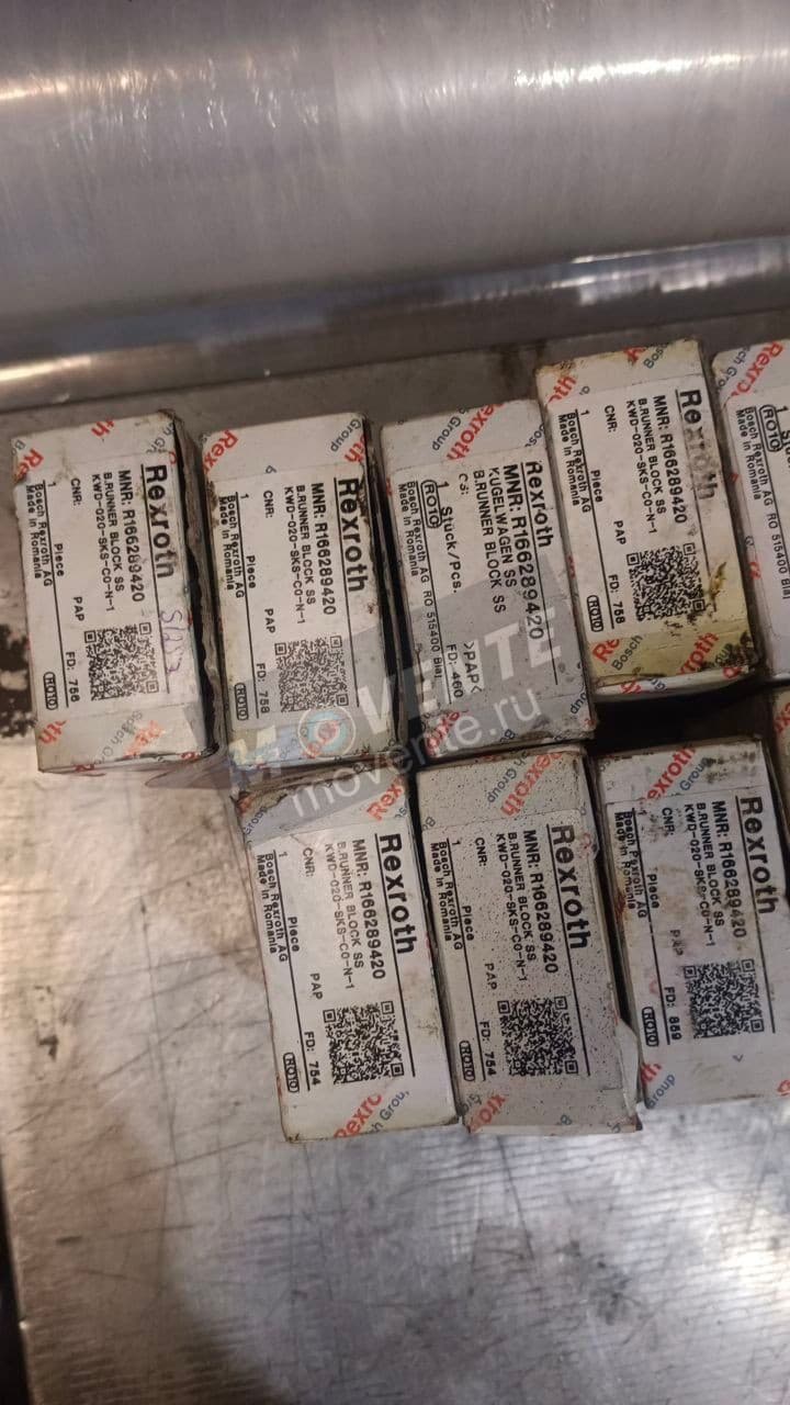 Каретка R166289420 R1662 894 20 Bosch Rexroth - Image 1