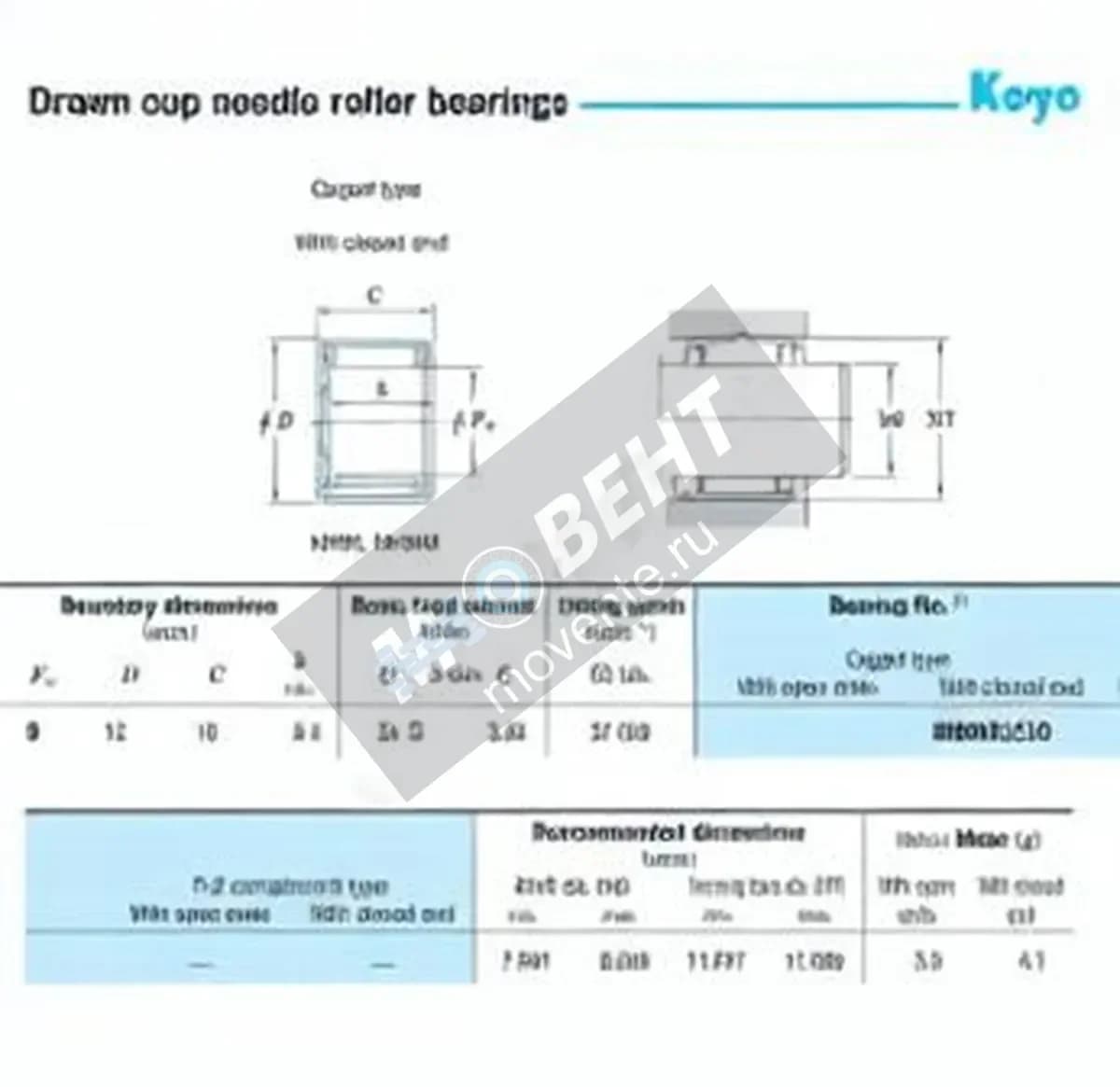 JTEKT 8MKM1210-JTEKT - Image 1