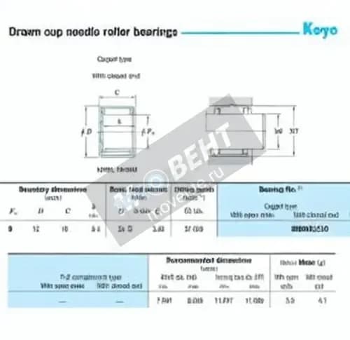 JTEKT 8MKM1210-JTEKT - Image 1