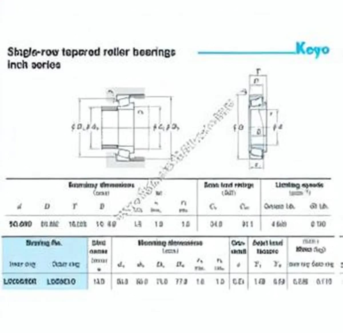 JTEKT L305649R-L305610-JTEKT - Image 1