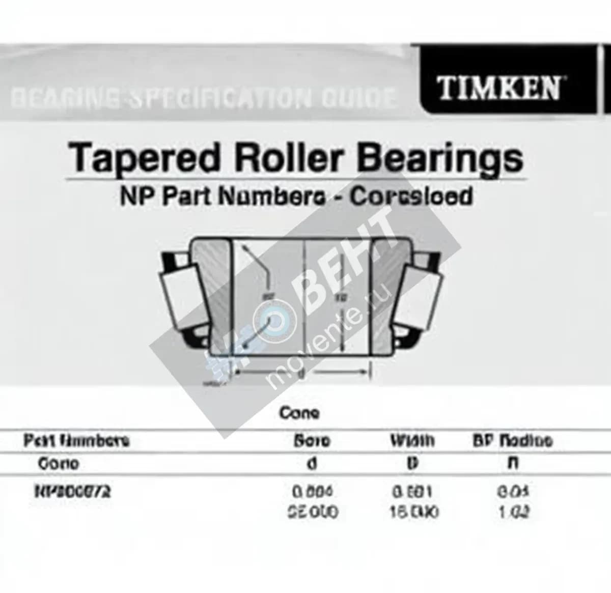 TIMKEN NP905672-TIMKEN - Image 1