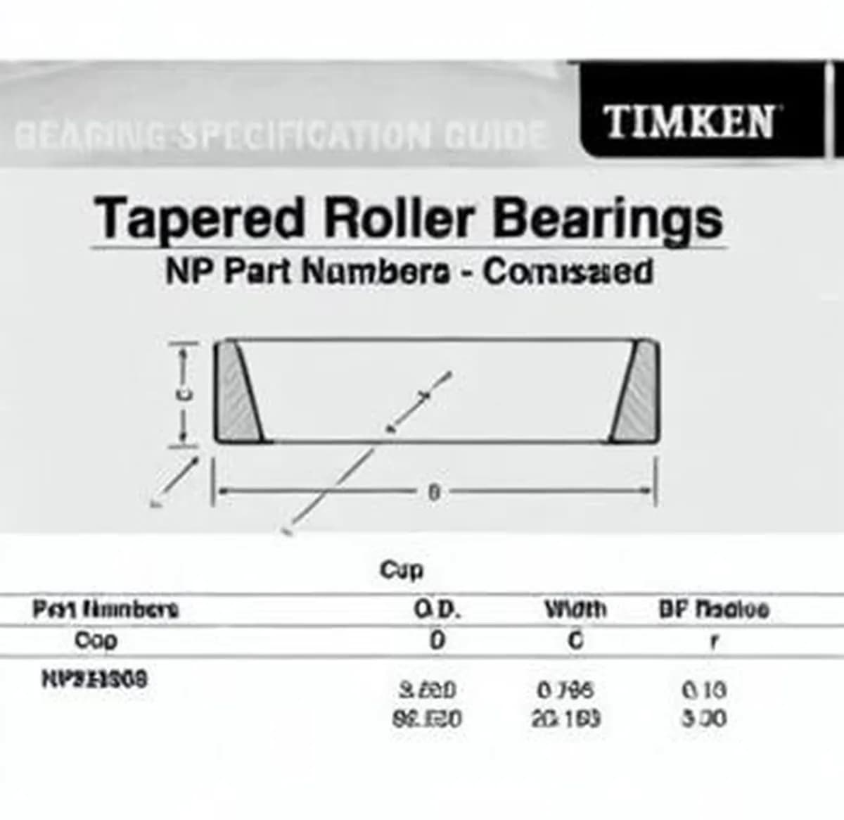 TIMKEN NP926068-TIMKEN - Image 1