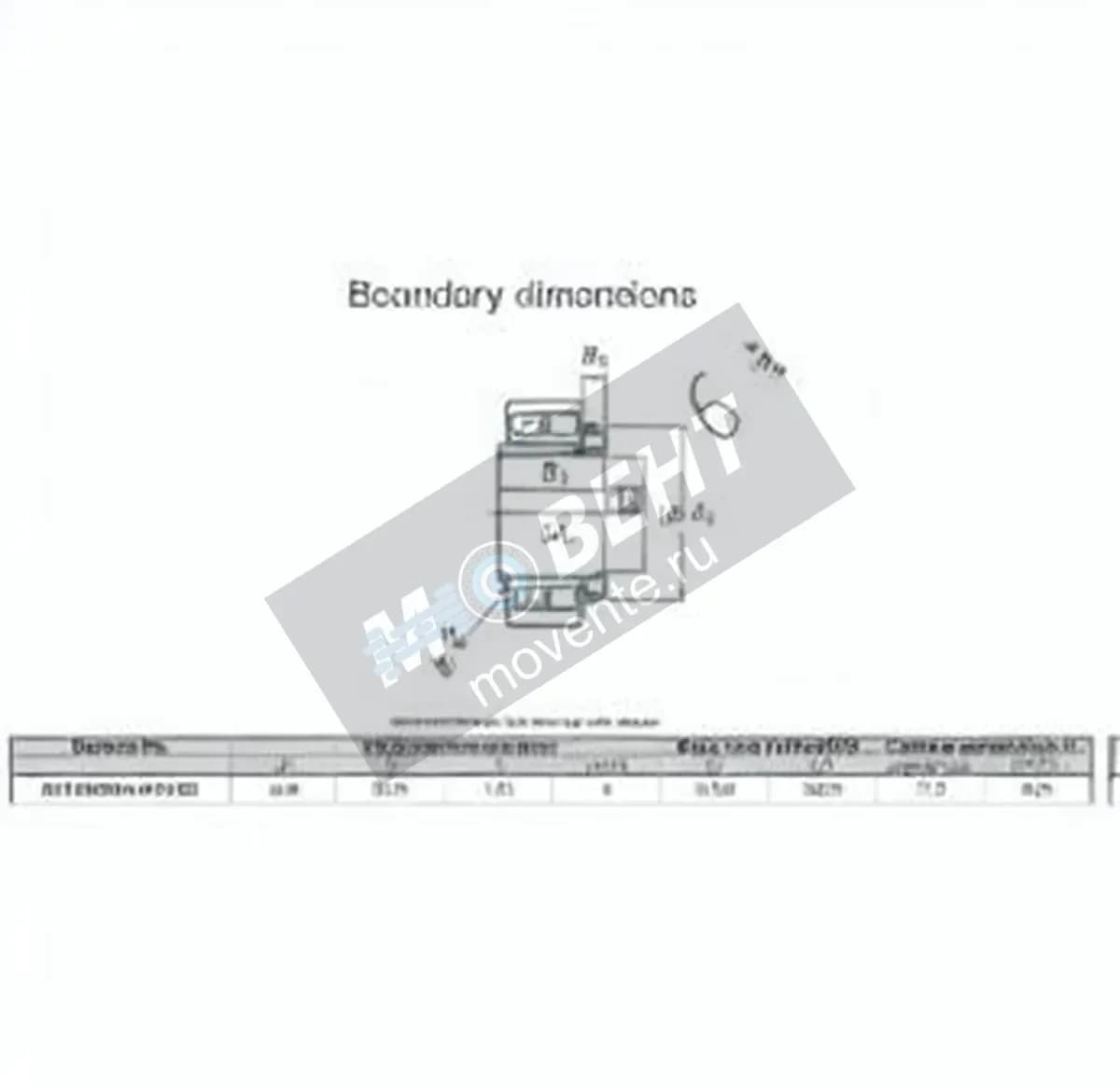 JTEKT 23152RHAK-H3152-JTEKT - Image 1