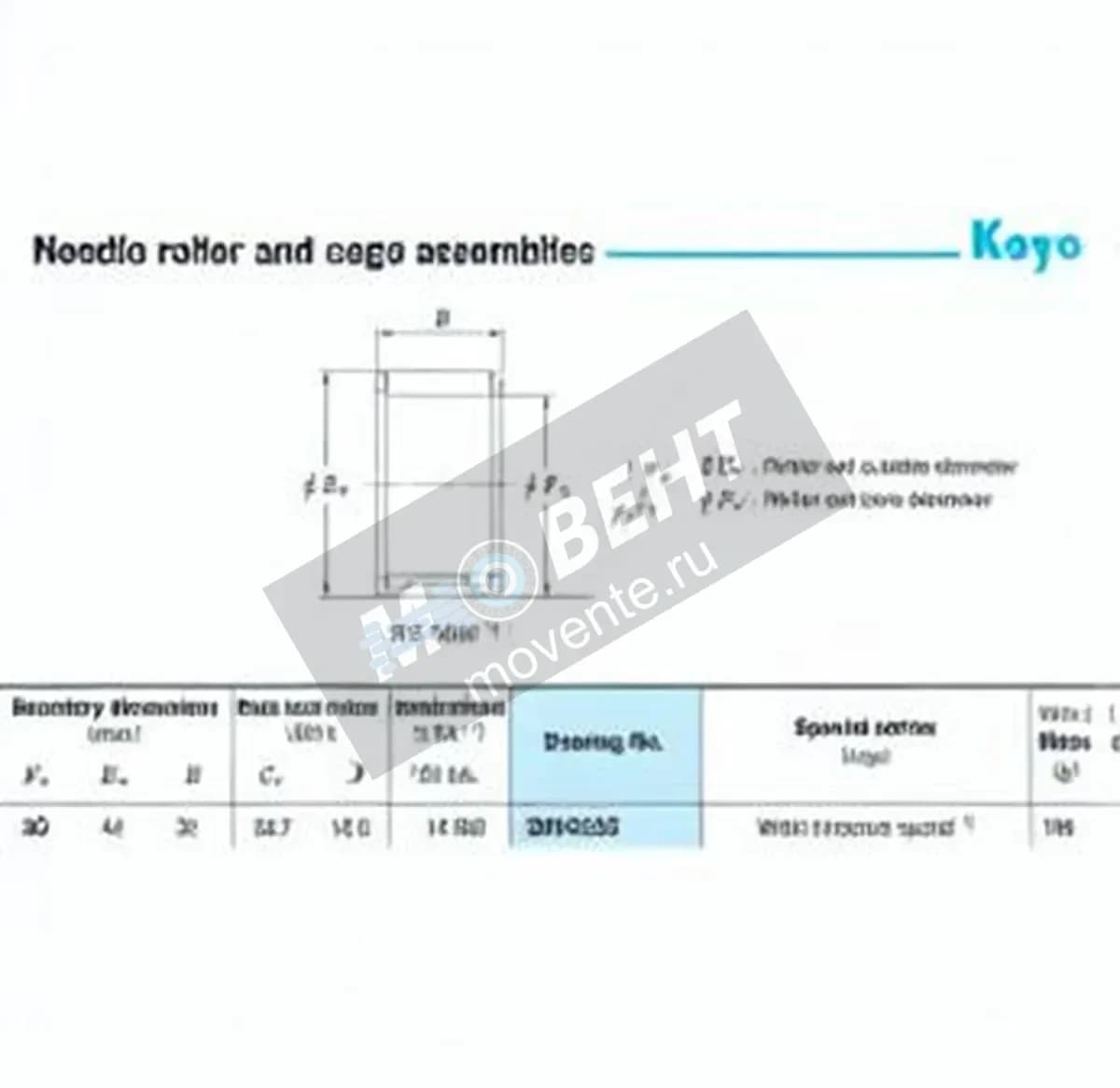 JTEKT 30V4232-JTEKT - Image 1