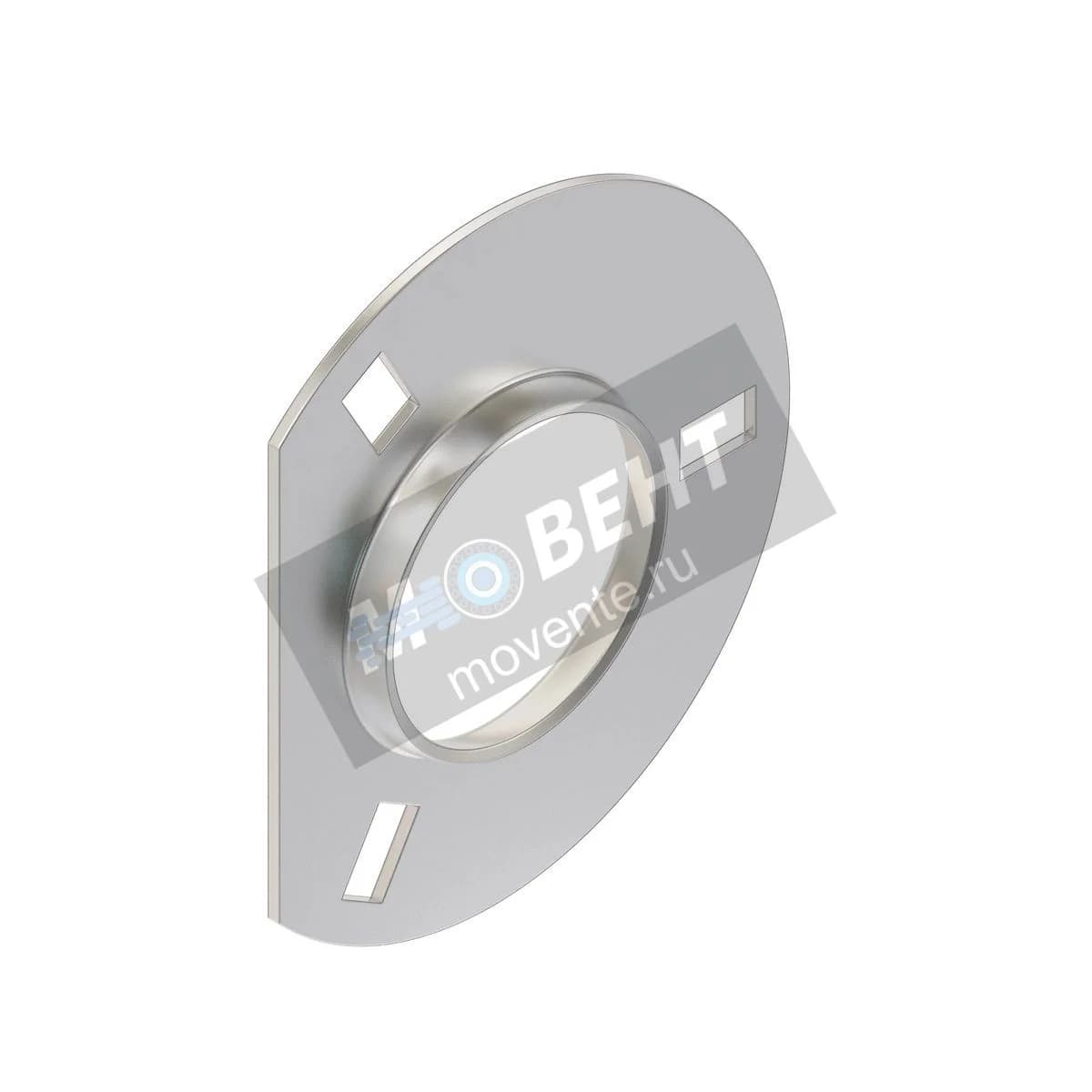 N162644: Трёхотверстный фланцевый корпус подшипника