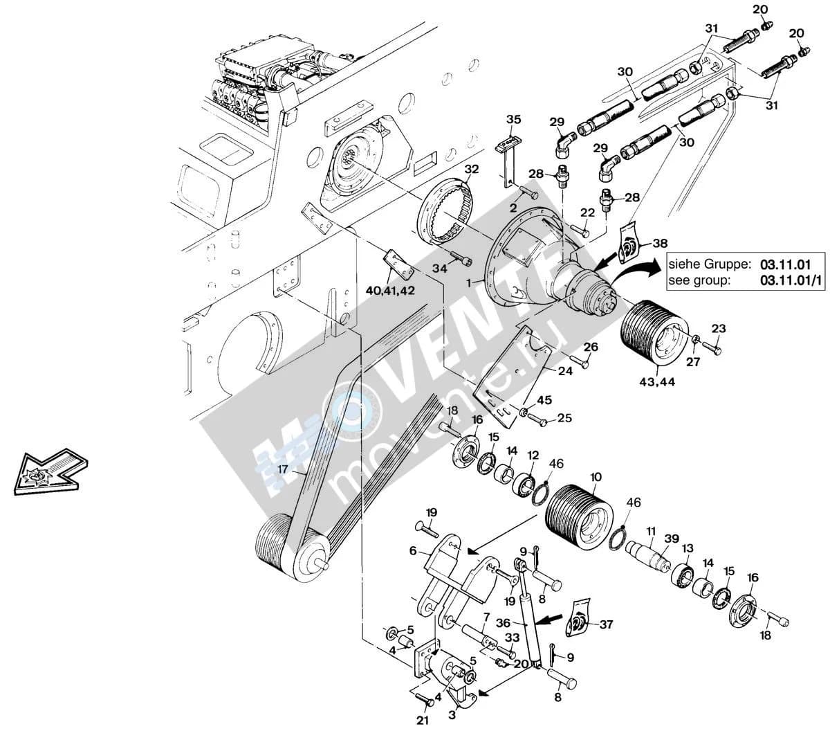 28727 подшипник Wirtgen - Image 1