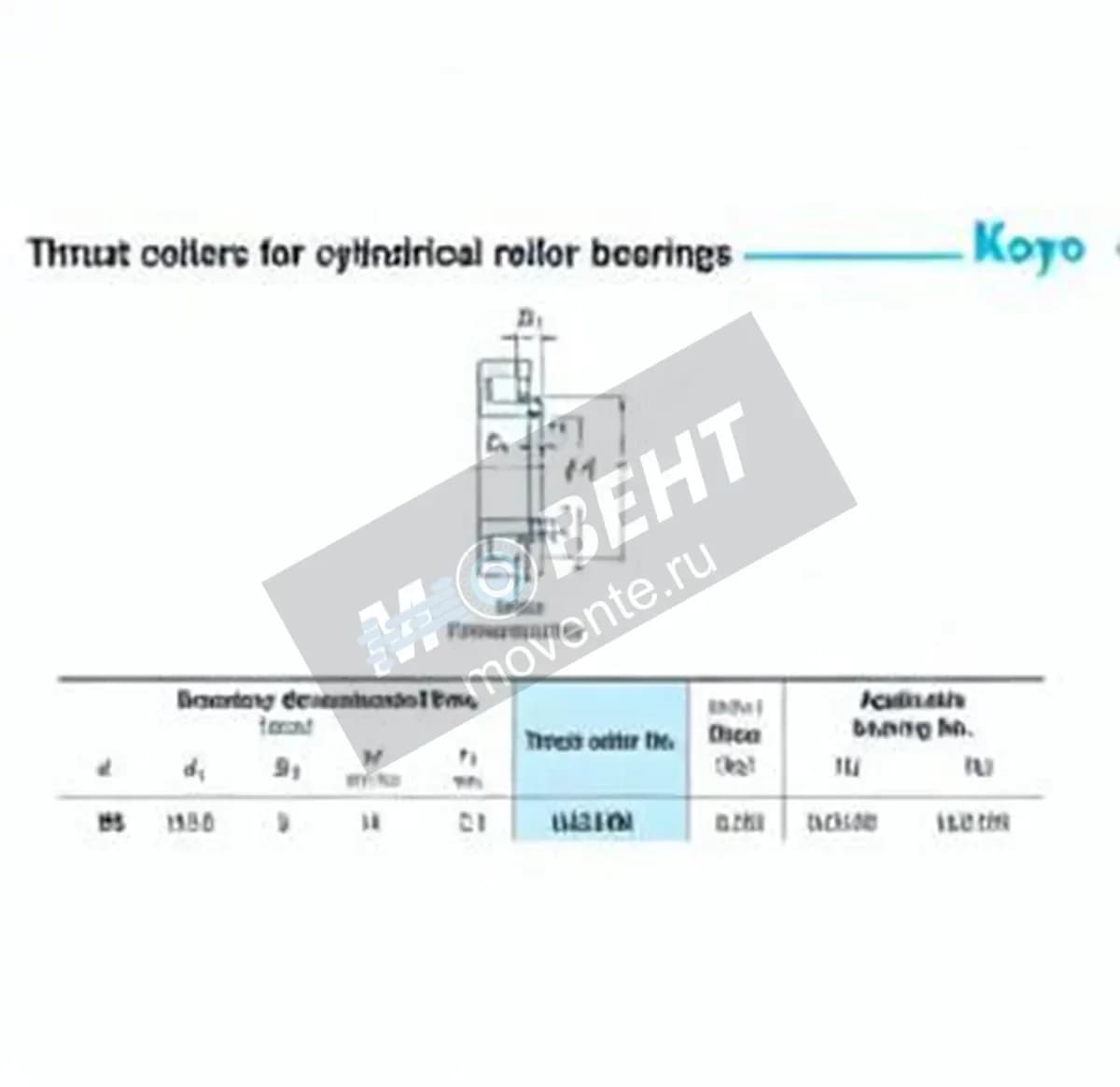 JTEKT HJ219R-JTEKT - Image 1