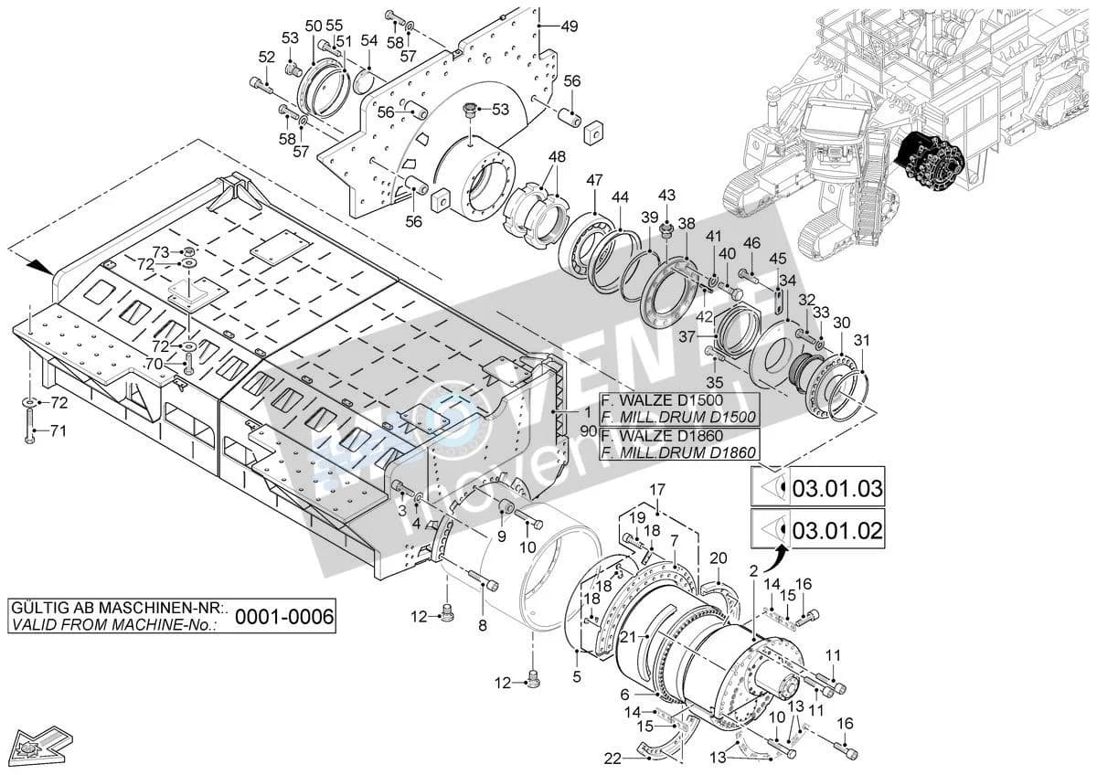 93041 подшипник Wirtgen - Image 1
