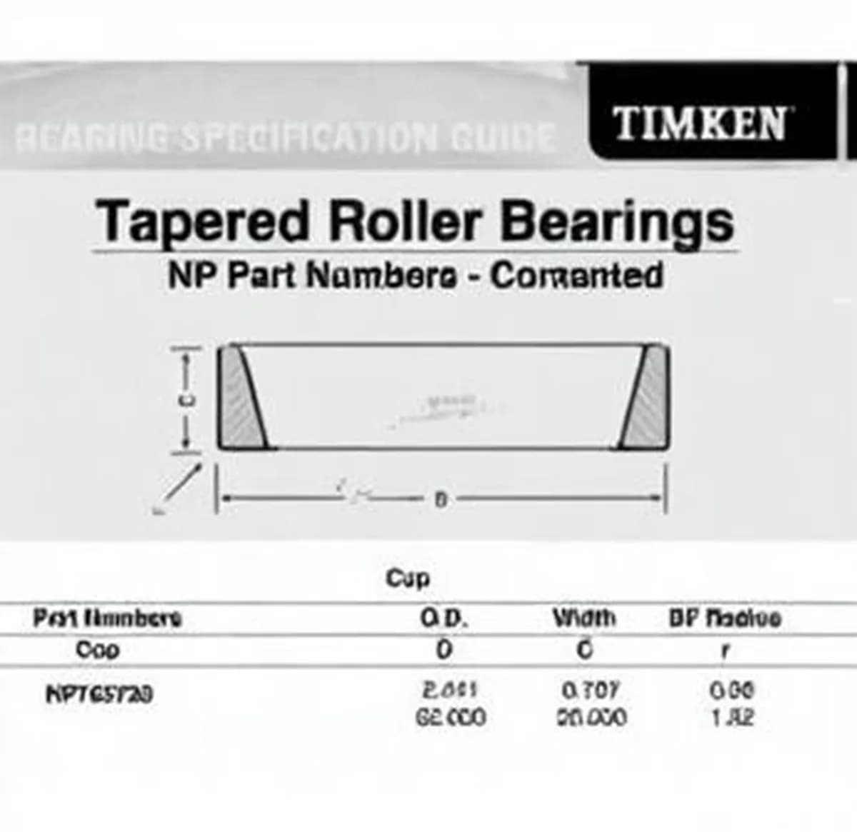 TIMKEN NP763720-TIMKEN - Image 1