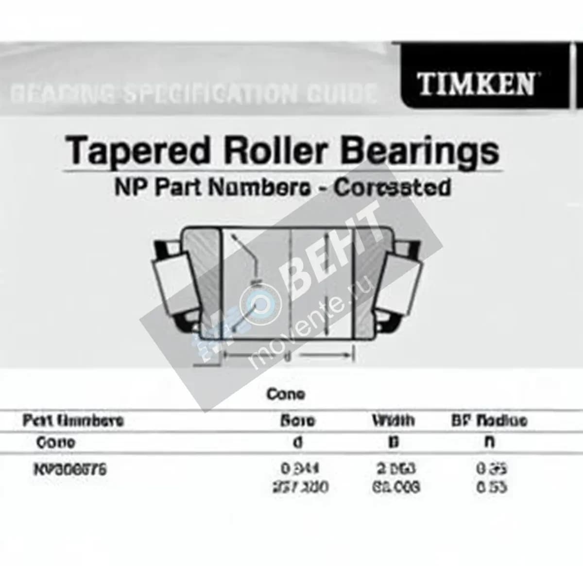 TIMKEN NP306575-TIMKEN - Image 1