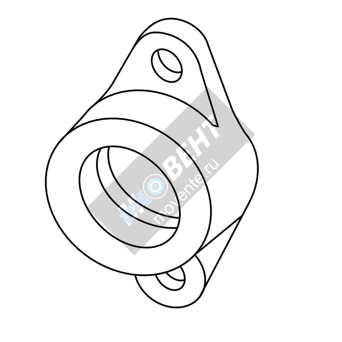 AM115158: Узел подшипника и фиксатора