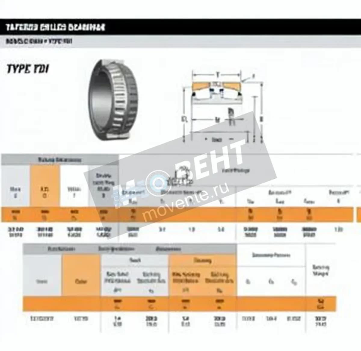 TIMKEN EE127097D-127135-TIMKEN - Image 1