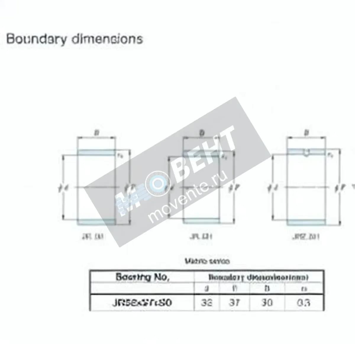 JTEKT JR32X37X30-JTEKT - Image 1